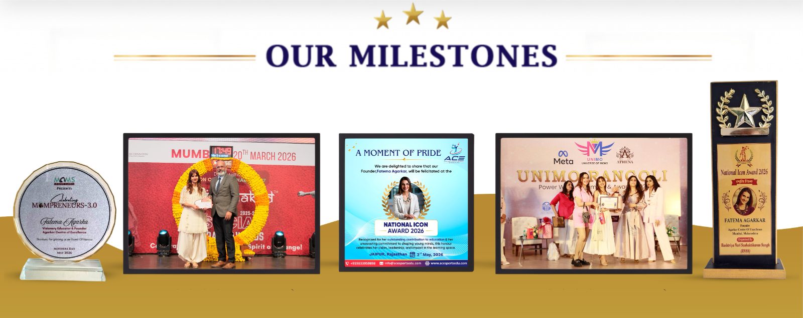 Our Milestones — recent honours